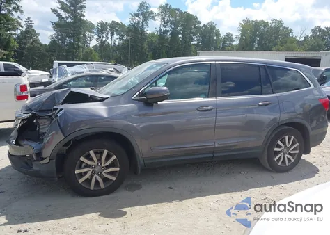 2019 Honda Pilot Ex-L z USA, uszkodzony, nr VIN 5FNYF5H53KB006457
